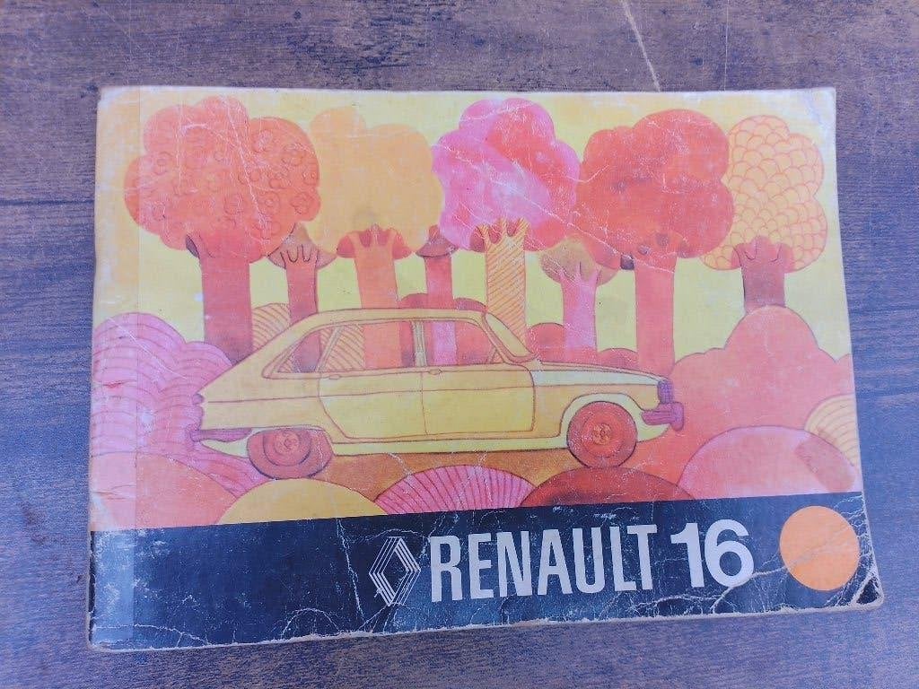 Instructieboekje - handleiding Renault 16, Auto diversen, Handleidingen en Instructieboekjes, Ophalen of Verzenden