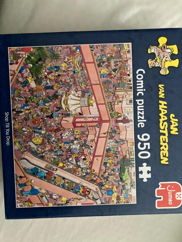 Jan van haasteren  shop till you drop, Ophalen of Verzenden, 500 t/m 1500 stukjes, Zo goed als nieuw