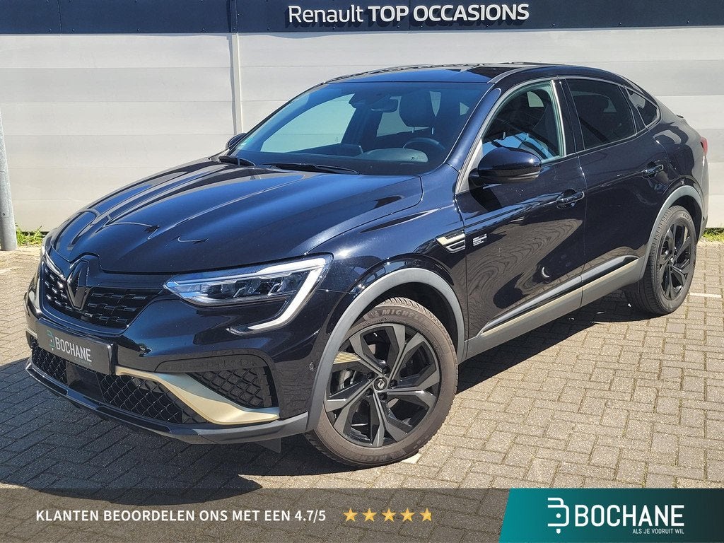 Renault Arkana 1.6 E-Tech hybrid 145 E-Tech engineered | Bos, Auto's, Arkana, Gebruikt, Met garantie (alle), Zwart