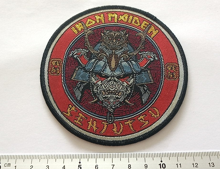 Iron Maiden mooie  limited edition Senjutsu patch 55, Verzenden, Nieuw, Kleding
