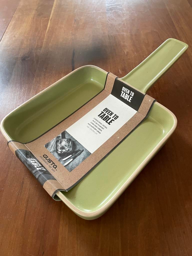 Gusto ovenschaal 19/19 cm, Nieuw, Ophalen of Verzenden, Schaal of Schalen, Overige stijlen