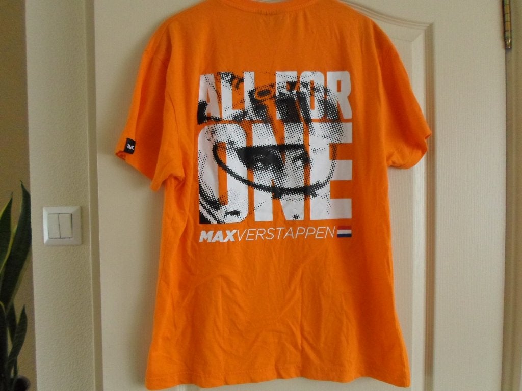 Max   Verstappen    T.Shirt., Maat 52/54 (L), Nieuw, Ophalen of Verzenden, Oranje