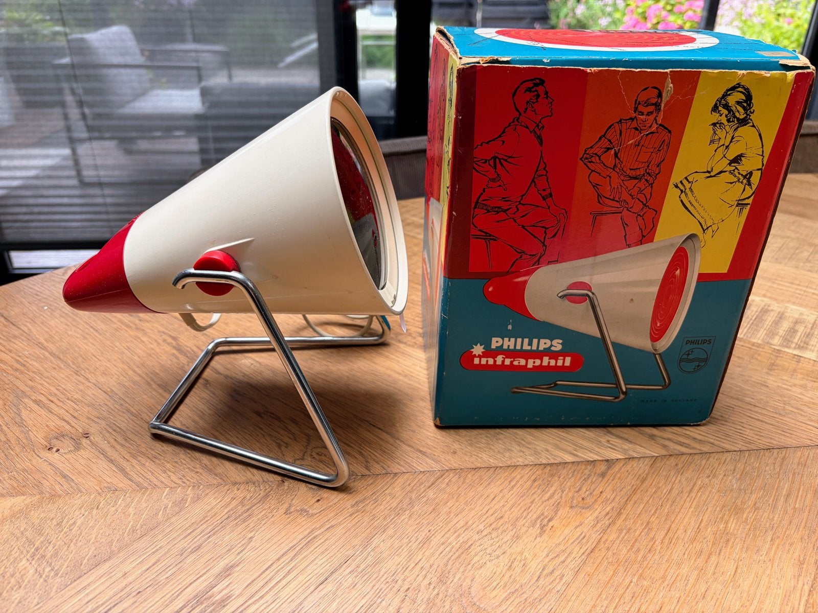 Philips infraroodlamp retro vintage, Ophalen of Verzenden, Huis en Inrichting
