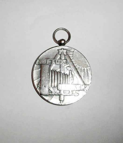 Penning Medaille Foto Clubtocht Ubi Lux Ibi Mens zilver, Verzenden, Zilver, Nederland