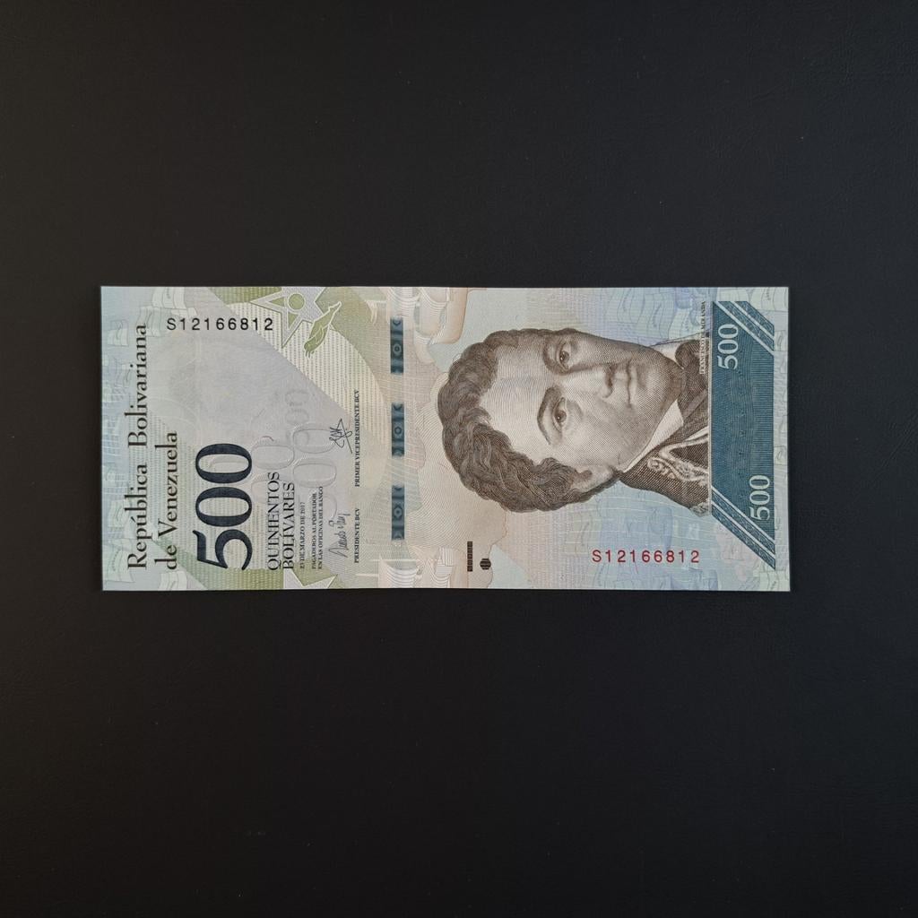 500 bolivar Venezuela #034, Postzegels en Munten, Bankbiljetten | Amerika, Verzenden, Zuid-Amerika, Los biljet