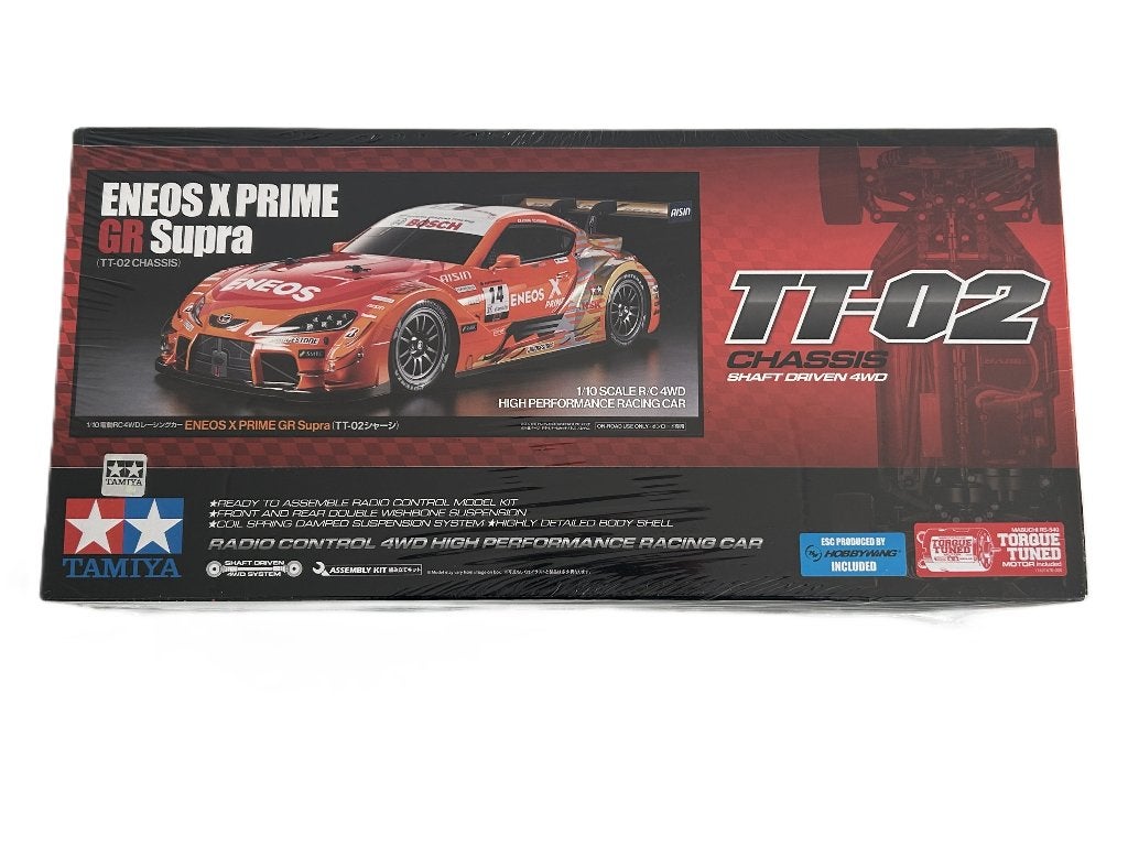 Tamiya 47514 1:10 RC ENEOS X Prime GR Supra rc auto, Elektro, Nieuw, Ophalen of Verzenden, Schaal 1:10