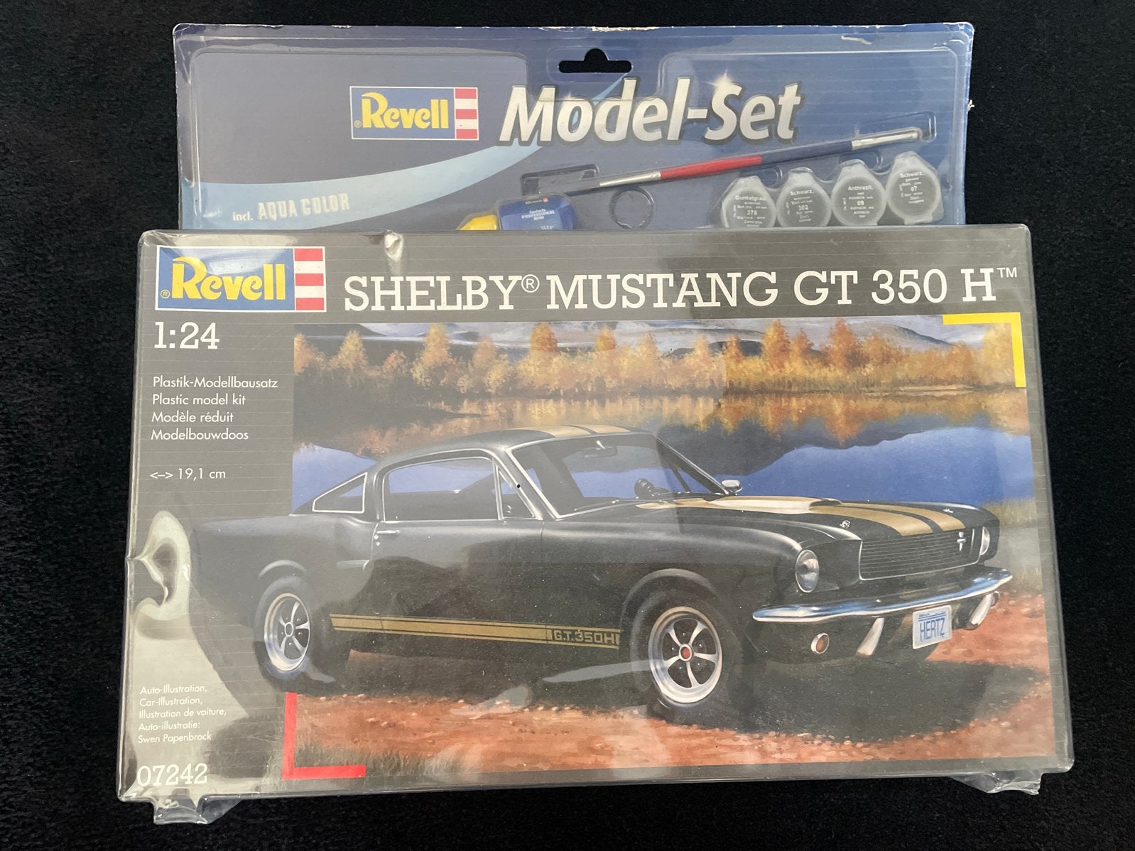 Revell Model-Set Shelby Mustang GT 350 H met gereedschap, Ophalen, Auto, Nieuw, 1:32 tot 1:50