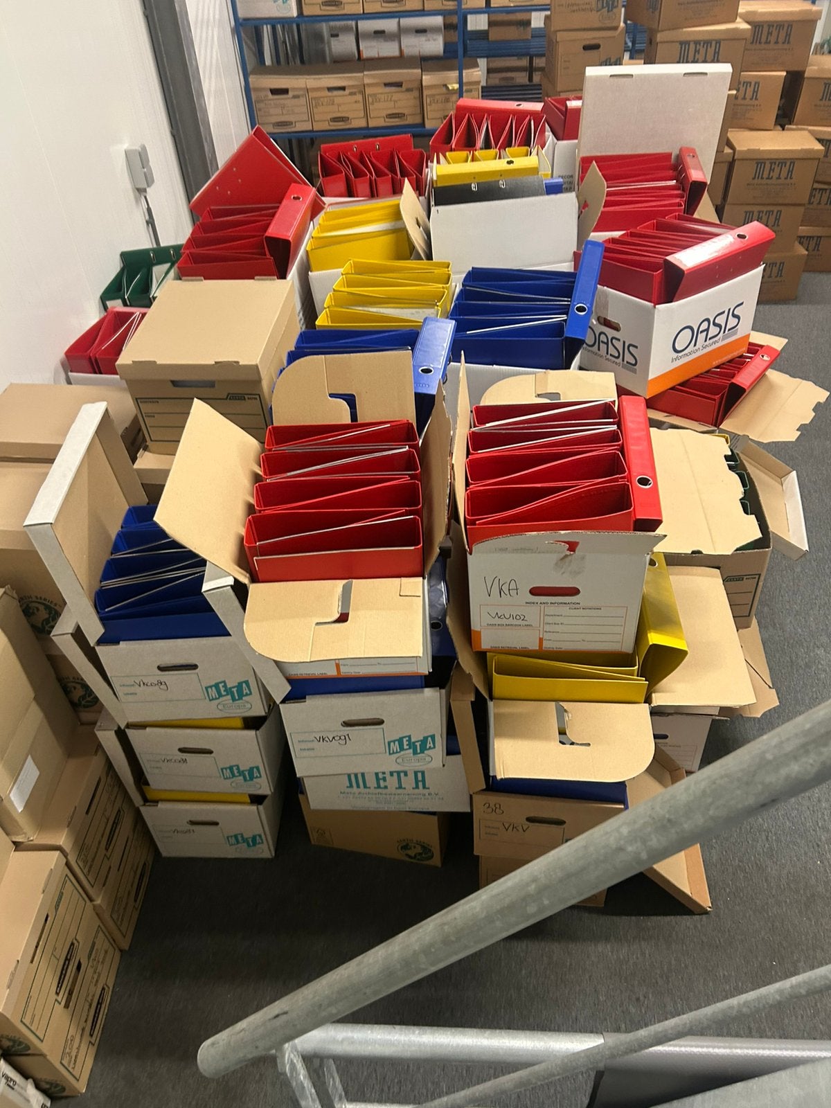 Ordners / GRATIS  afhalen Helmond, Boeken, Ophalen, Zo goed als nieuw