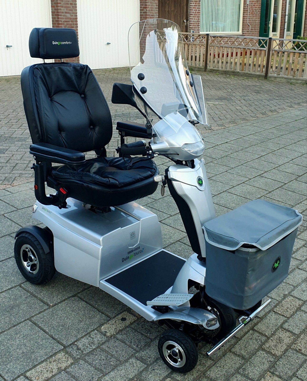 Nette 5 wiel scootmobiel merk Quingo Toura 2 NIEUWSTAAT, Diversen, Quingo Toura 2, Quingo Toura 2, Quingo Toura 2, Ophalen of Verzenden