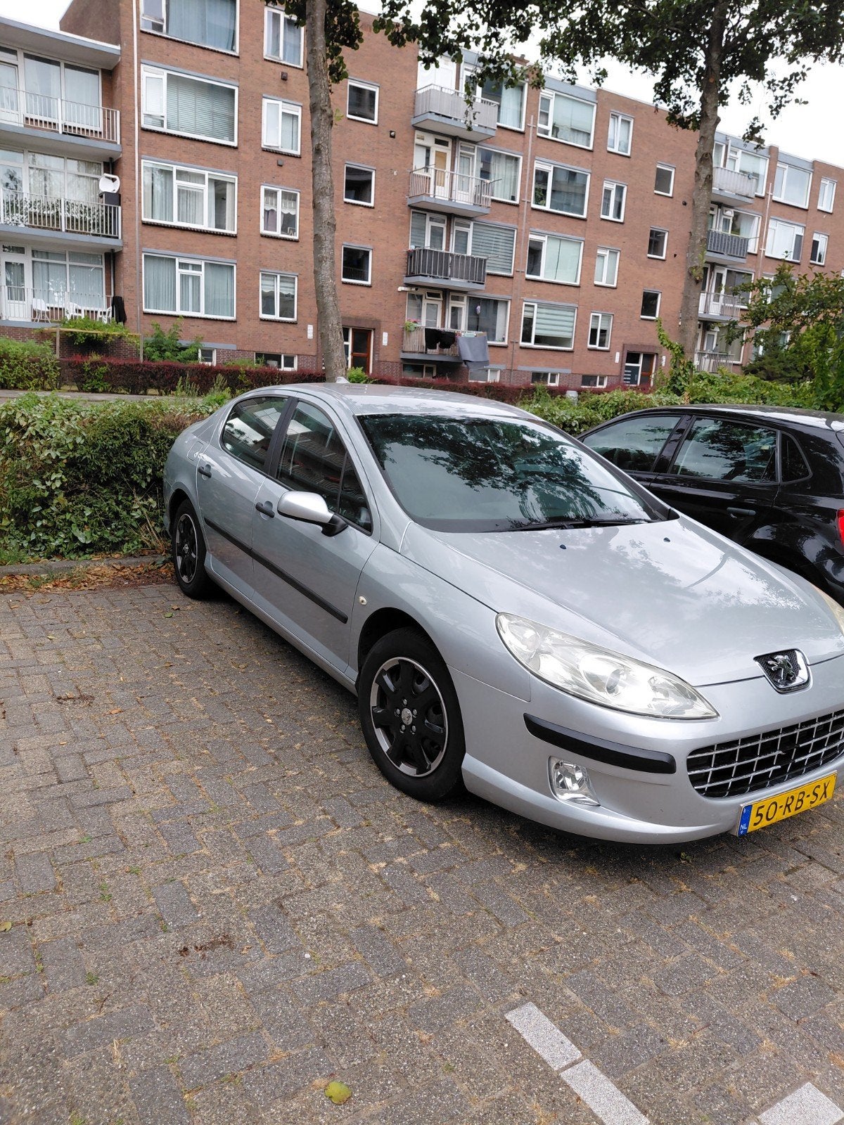 Peugeot 407 1.8 16V 2005 Grijs, Auto's, 4 cilinders, 1749 cc, Origineel Nederlands, Handgeschakeld