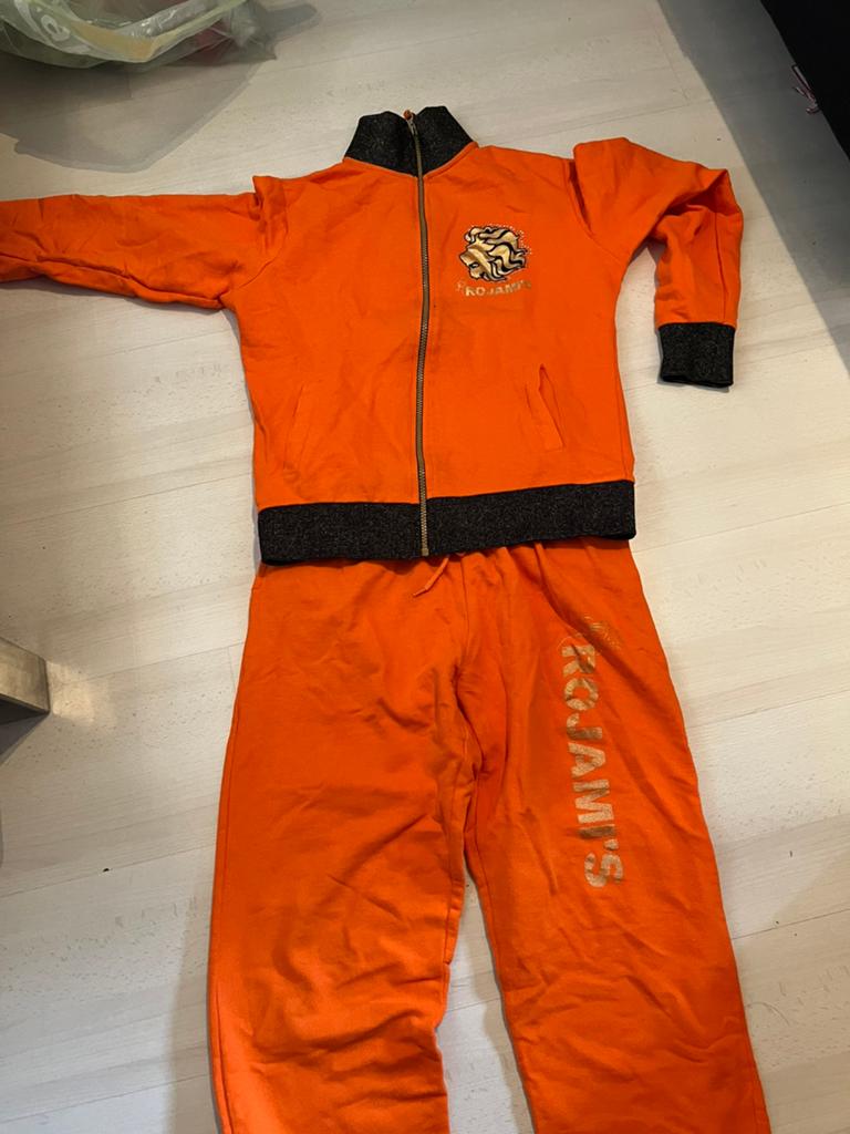 Roy donders oranje pakje, Ophalen of Verzenden, Zo goed als nieuw, Maat 38/40 (M), Oranje