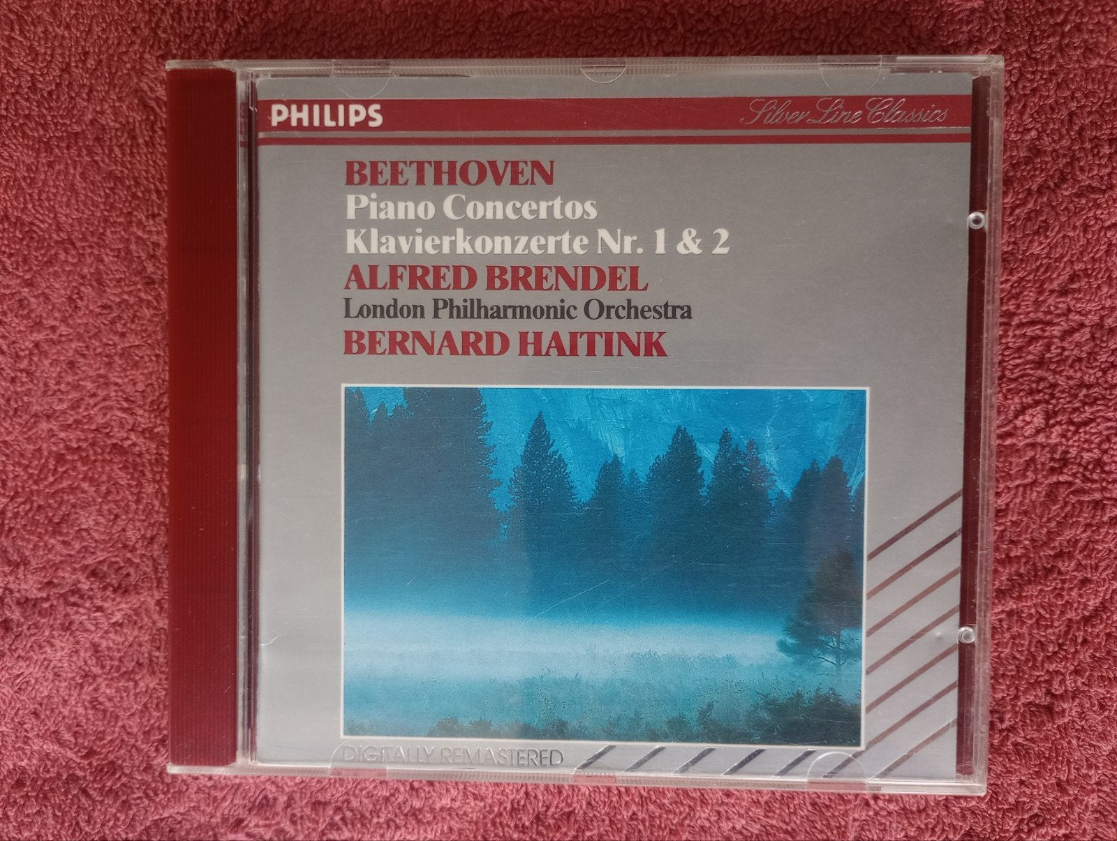 Beethoven Piano Concertos 1&2 - Alfred Brendel & Haitink, Gebruikt, Met libretto, Ophalen of Verzenden, Classicisme