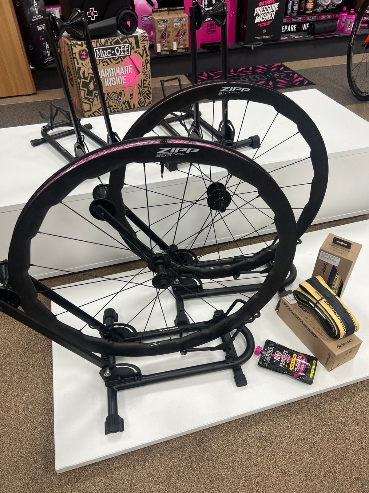Zipp nsw 353 met tirewizz, Ophalen of Verzenden, Zo goed als nieuw, Overige typen