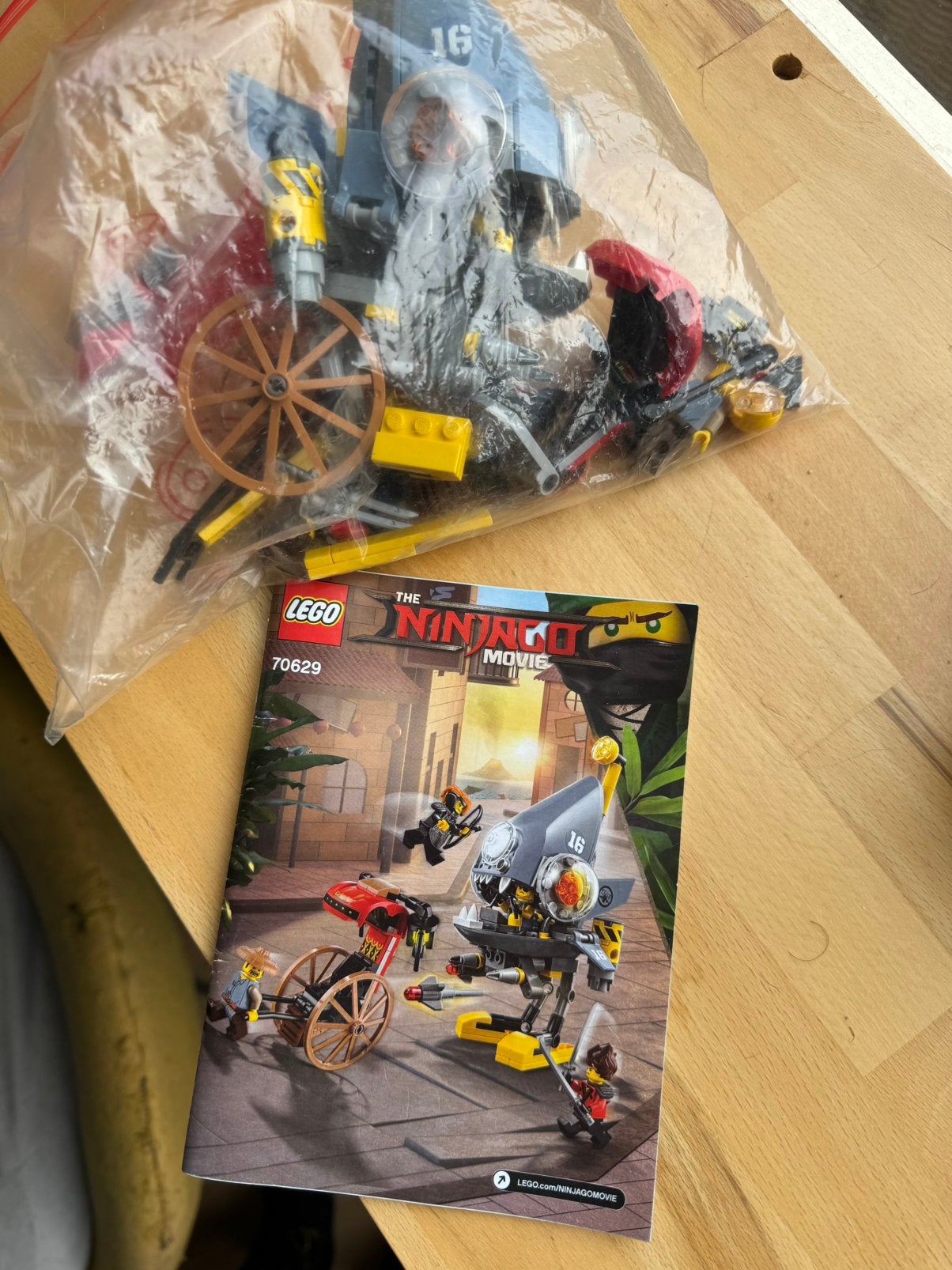 Lego Ninjago the movie, Piranha aanval, Ophalen of Verzenden, Zo goed als nieuw