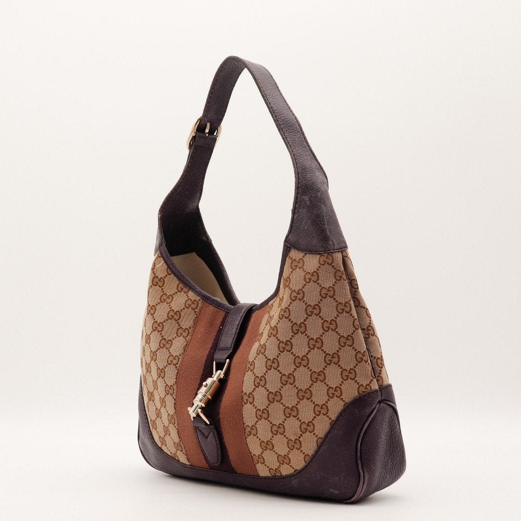 Gucci New Jackie zwart 36x29x5 cm handtas, Sieraden, Tassen en Uiterlijk, Verzenden, Gebruikt, Zwart, Handtas