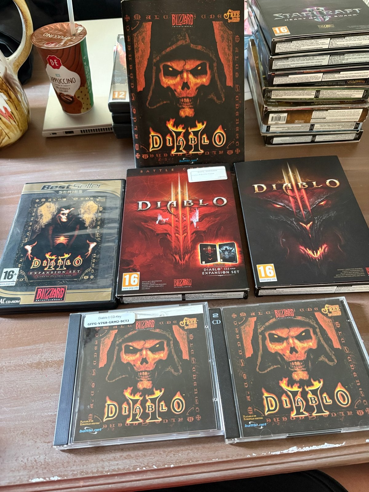 Diablo II & III PC Collectie - LoD & Battle Chest Edities, Online, Gebruikt, 1 speler, Ophalen of Verzenden