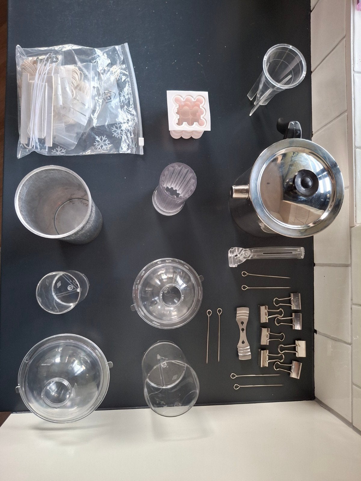 Kaarsen maken set, Hobby en Vrije tijd, Overige Hobby en Vrije tijd, Ophalen of Verzenden, Zo goed als nieuw