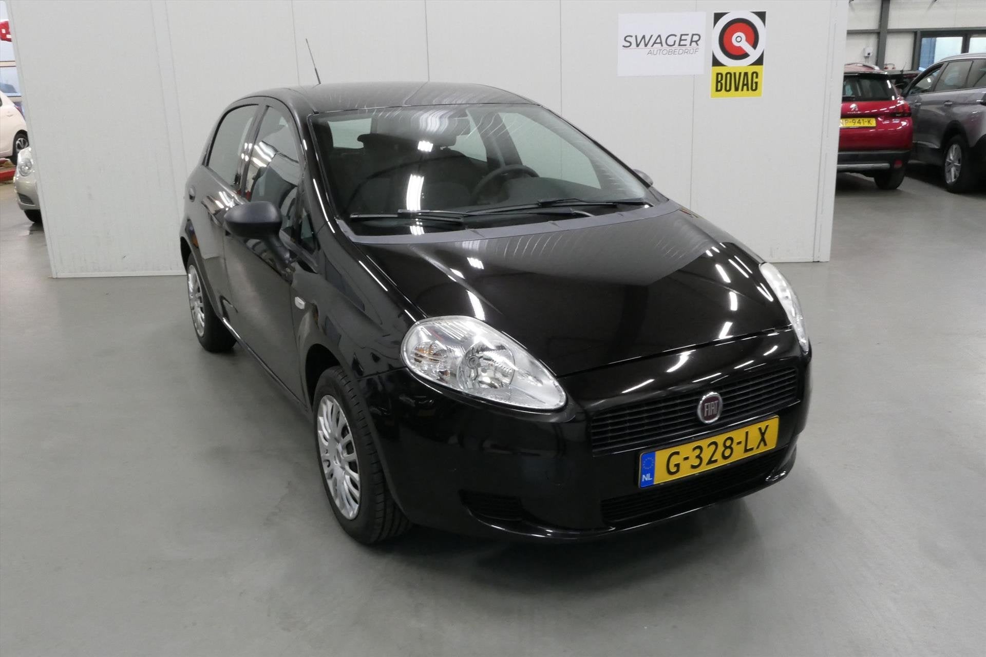 Fiat Punto 1.2 5DR, Auto's, Fiat, Voorwielaandrijving, 4 cilinders, 400 kg, Zwart