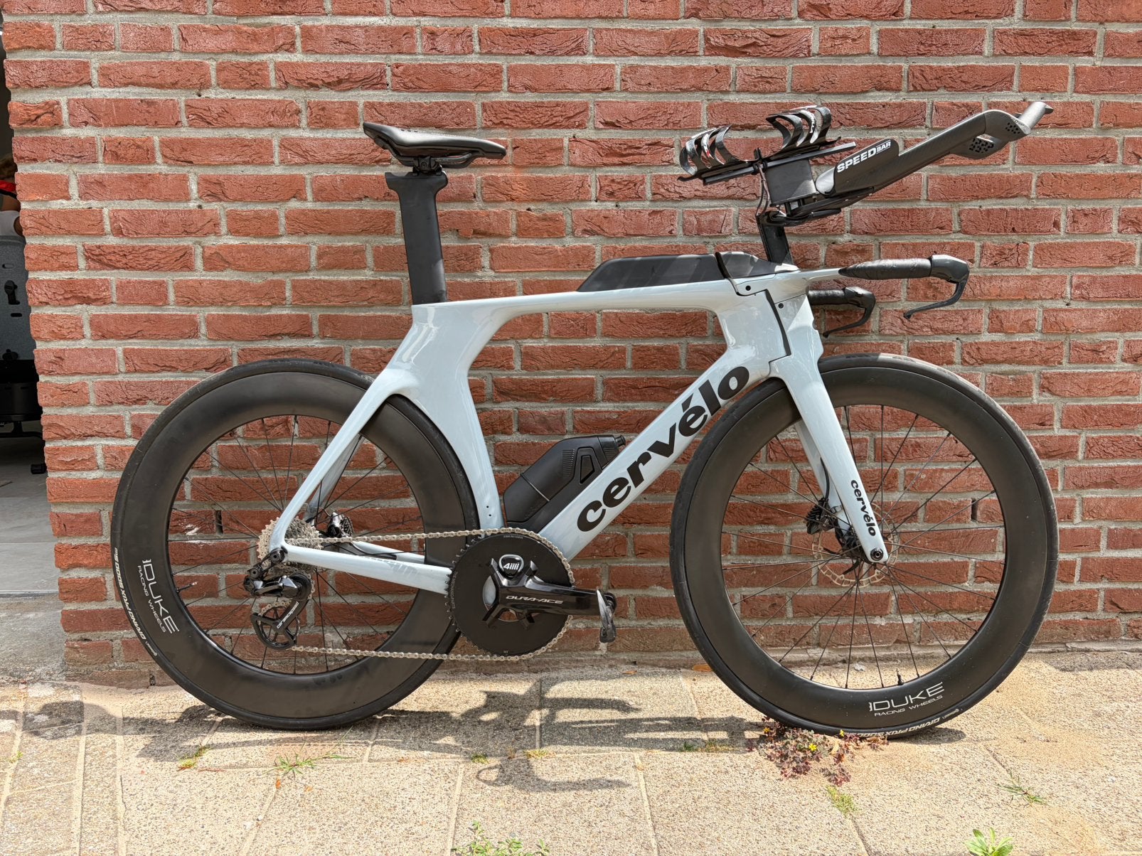 Cervelo p5 tt triathlon fiets, Carbon, Zo goed als nieuw, Meer dan 20 versnellingen, 53 tot 57 cm