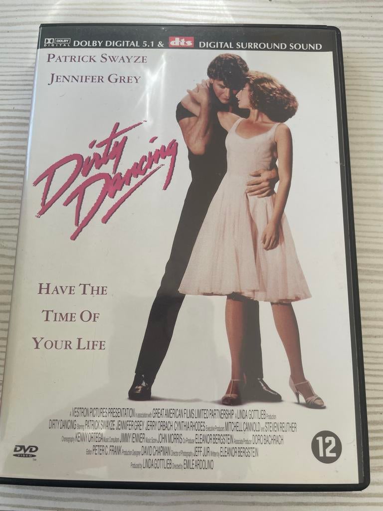 Dirty Dancing DVD - Klassieke Romantische Dansfilm, Vanaf 12 jaar, Ophalen of Verzenden, Gebruikt, Overige genres