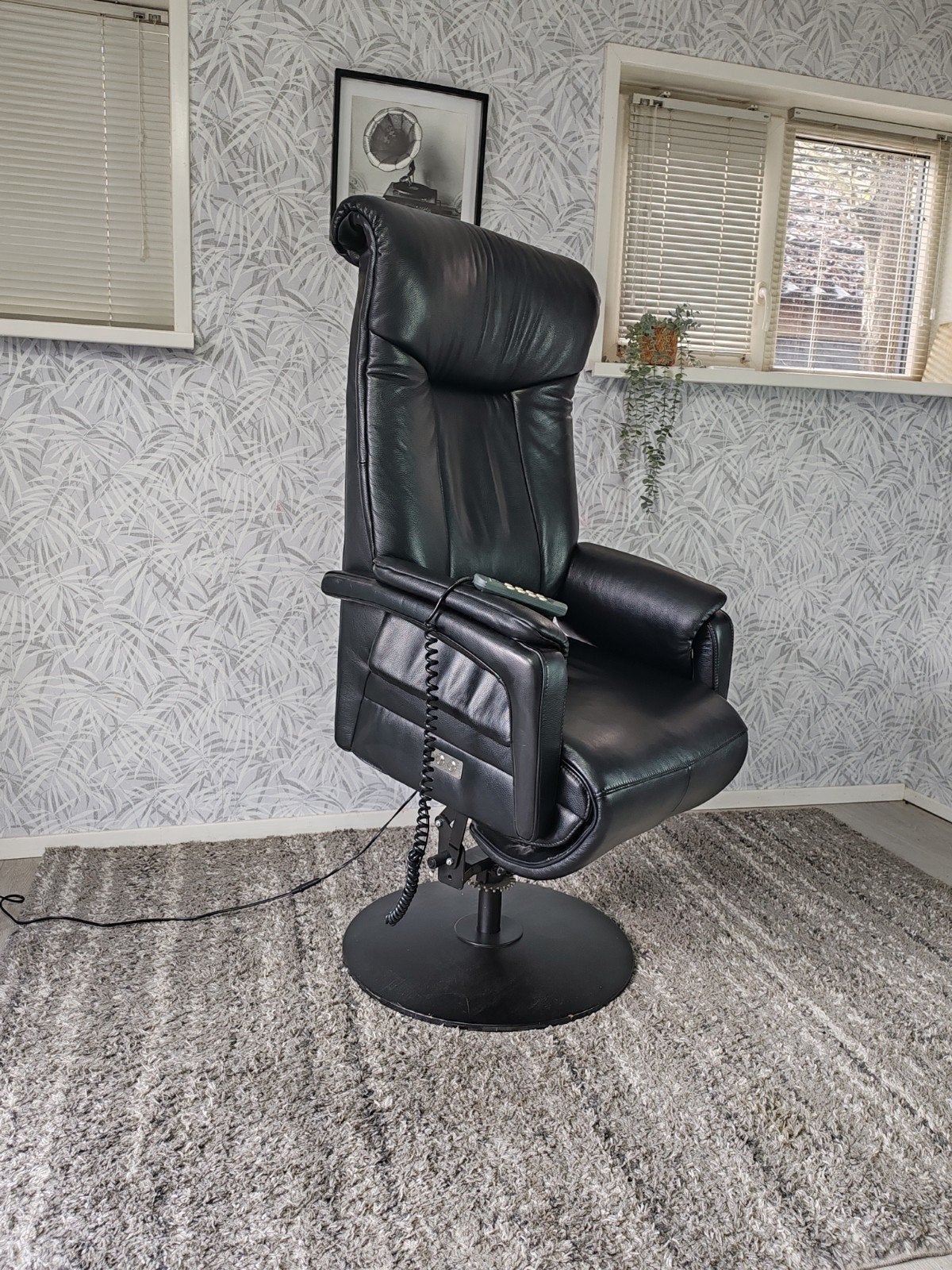 Prominent Malmo leren sta op stoel relax fauteuil, Modern, Comfortabel, Prominent, Minder dan 75 cm, Onbekend