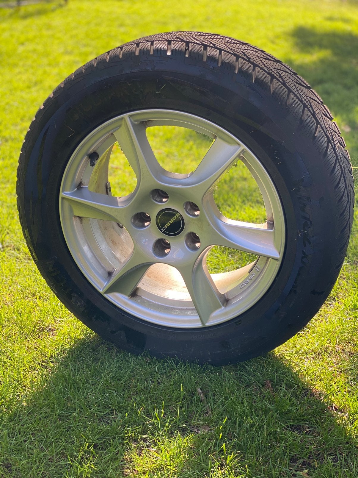 Licht metalen velgen 16inch met goede winterbanden., Ophalen, 16 inch, Banden en Velgen, Winterbanden
