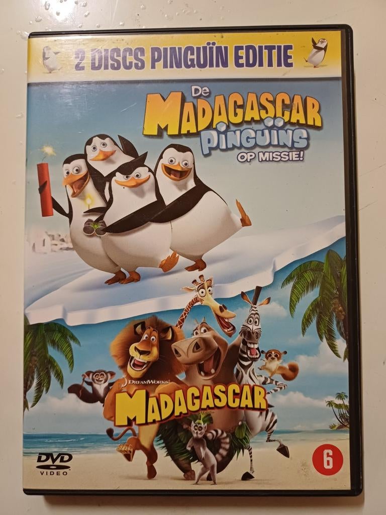 Madagascar / de Madagascar Pinguïns, Vanaf 6 jaar, Ophalen of Verzenden, Zo goed als nieuw