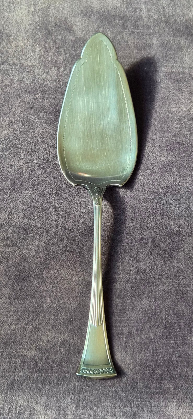 Antieke zilveren taartschep Van Kempen Voorschoten (1918), Ophalen of Verzenden