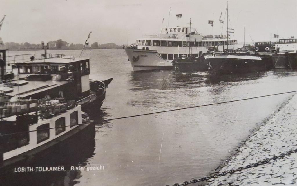 Fotokaart Lobith Tolkamer - Rivier gezicht - 1970, Ophalen of Verzenden, 1960 tot 1980, Gelopen, Gelderland