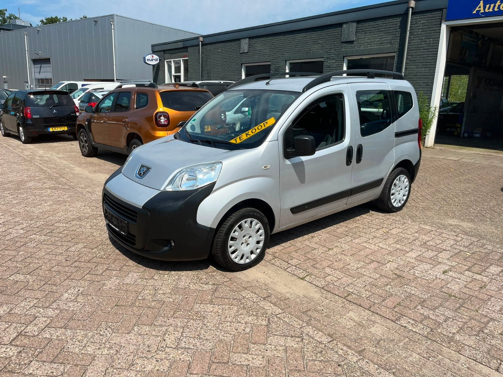Peugeot Bipper 1.4 Tepee 2012 Grijs Airco APK, Auto's, Voorwielaandrijving, 15 km/l, 4 cilinders, 400 kg