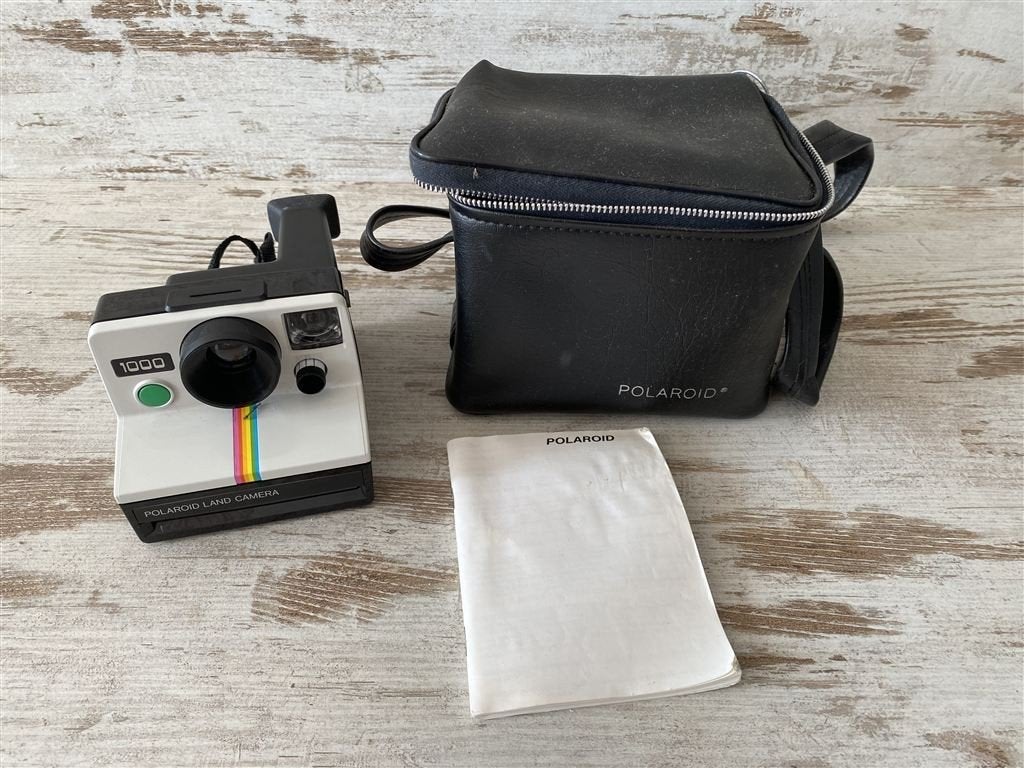 Polaroid 1000 land camera in mooi tasje [1338], Verzenden, Zo goed als nieuw, Spiegelreflex, Canon