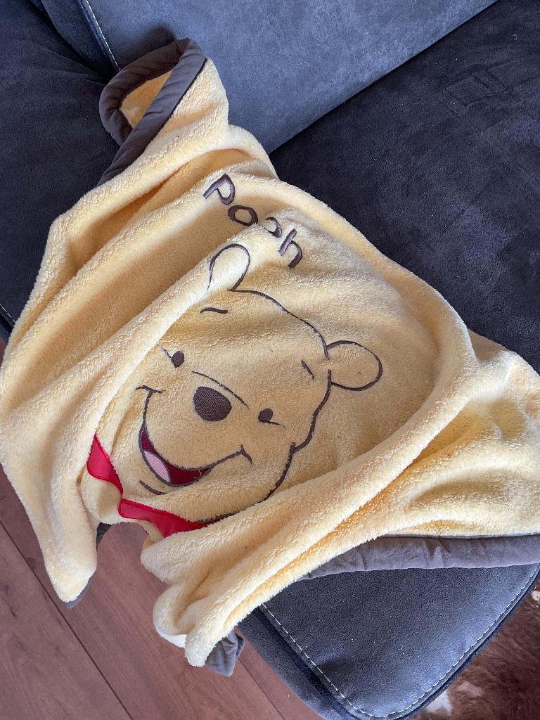 Winnie de POOH Dekentje 80/100cm  (ALLEEN OPHALEN), Ophalen, Zo goed als nieuw, 100 cm of meer, Deken