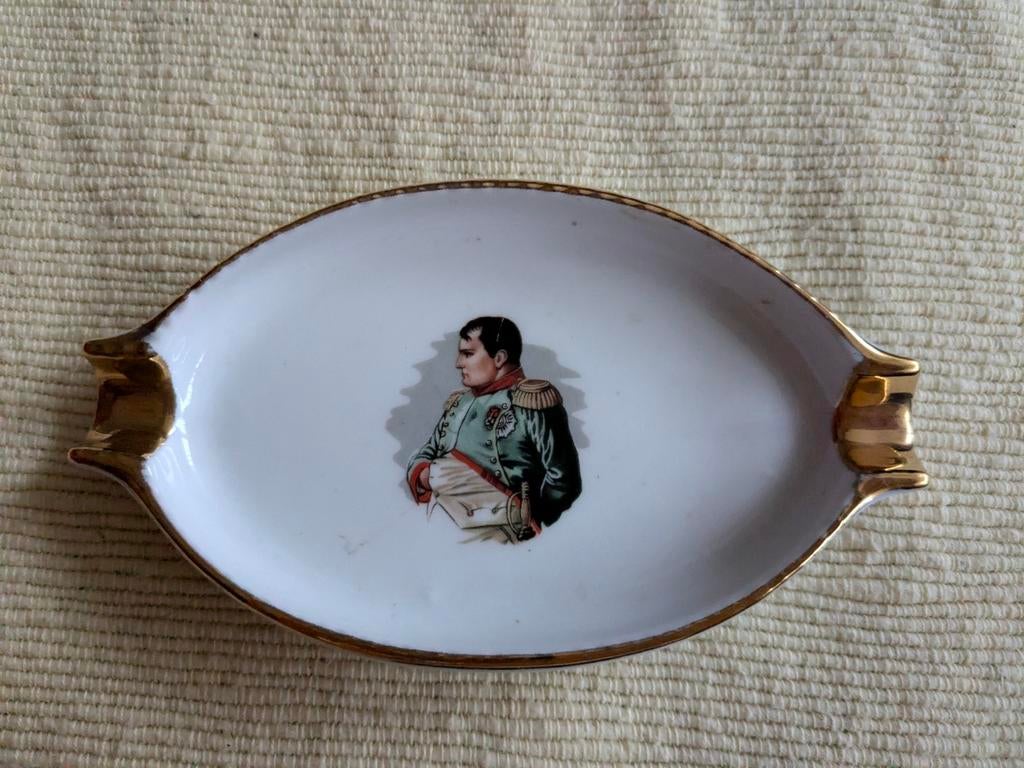 Vintage Porseleinen Asbak Napoleon, Ophalen of Verzenden