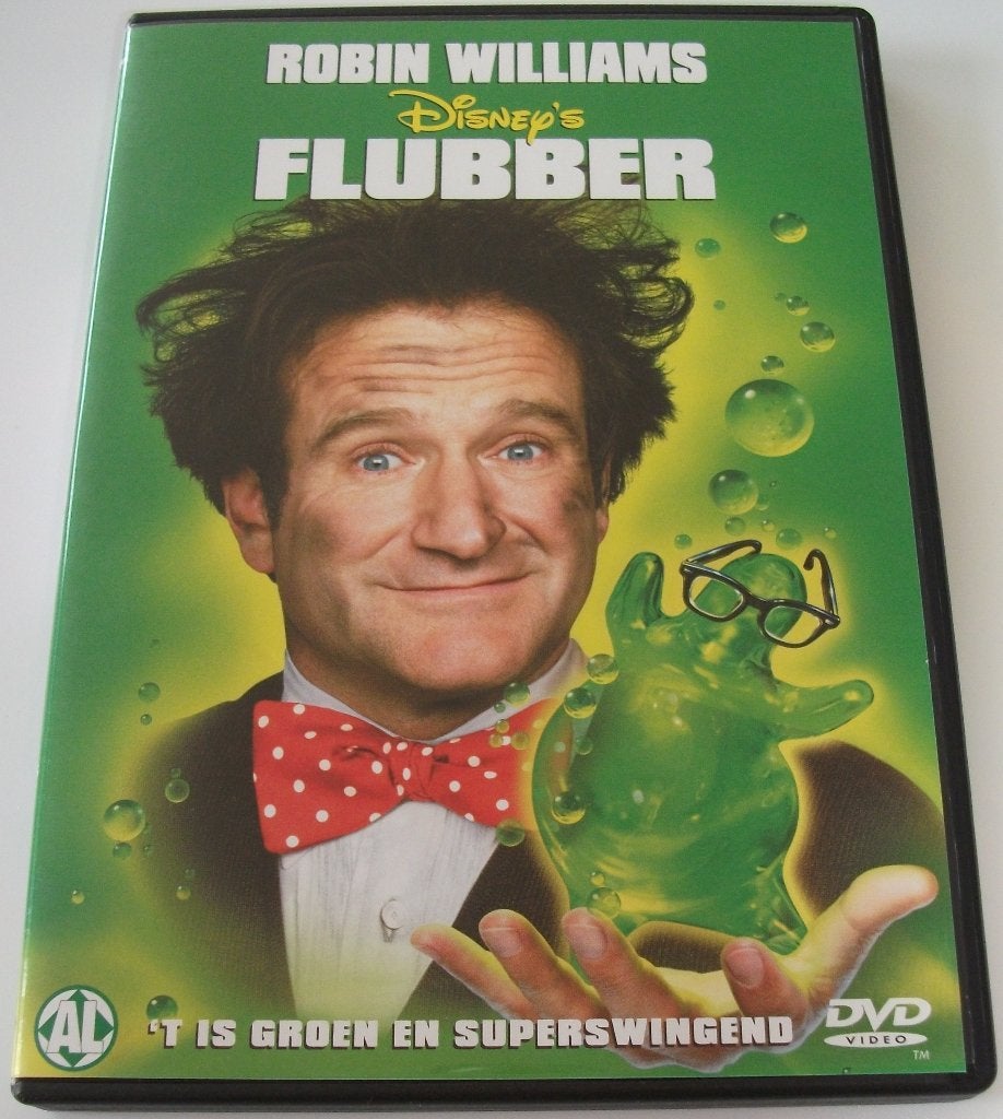 Dvd *** FLUBBER *** Walt Disney, Alle leeftijden, Nederlands, Ophalen of Verzenden, Zo goed als nieuw