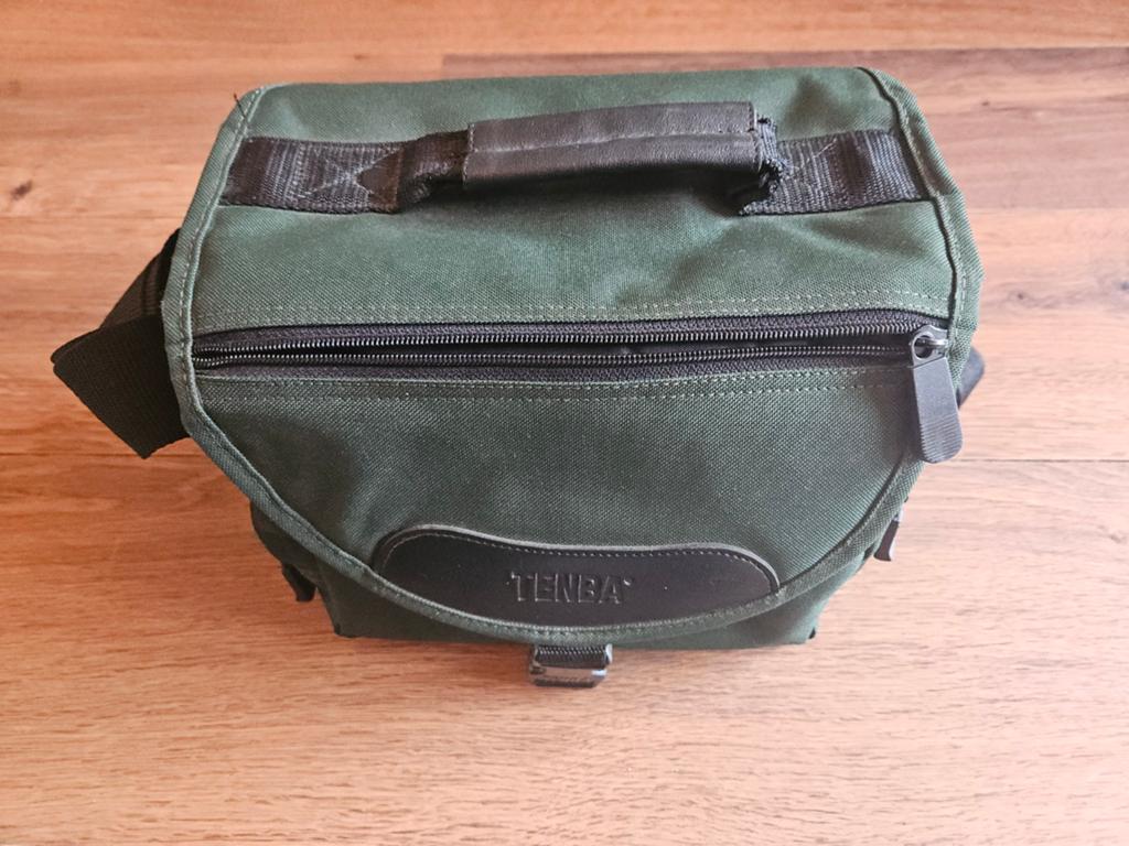 Fototas met band, Ophalen of Verzenden, Gebruikt, Schoudertas, Overige merken