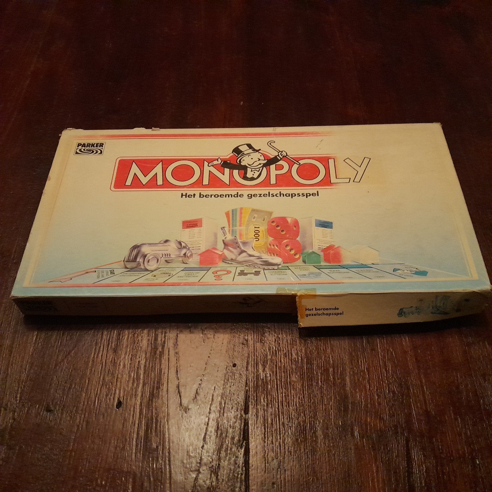Monopoly - Het beroemde gezelschapsspel van Parker, Drie of vier spelers, Ophalen of Verzenden, Gebruikt, Parker