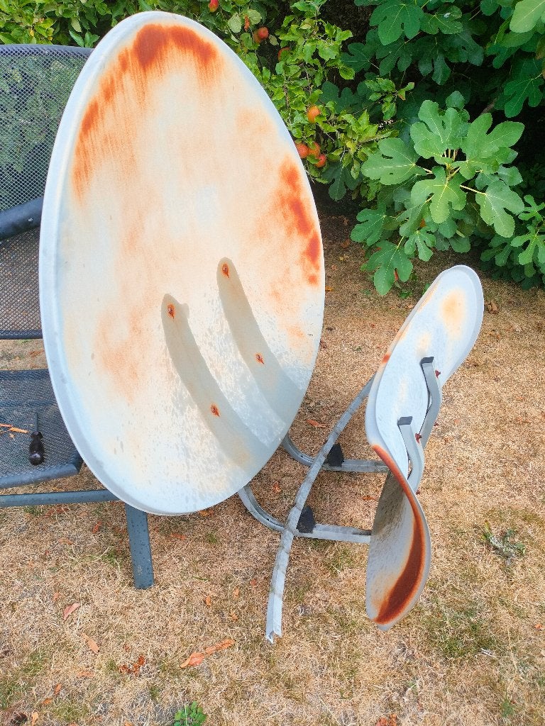 wavefrontier satellietschotel met lnb's, Audio, Tv en Foto, Schotelantennes, Ophalen, Gebruikt, (Schotel)antenne, Overige merken