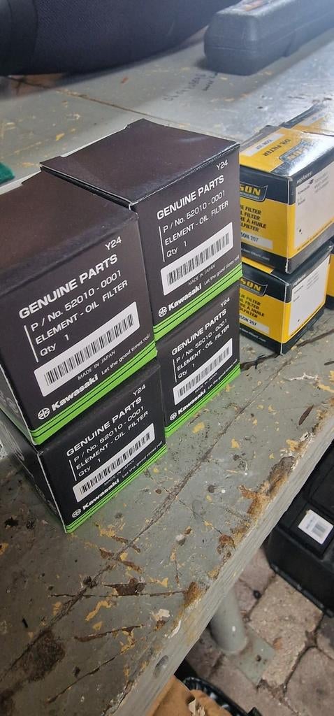 Kawasaki KXF450 Oliefilters - Originele Onderdelen, Ophalen of Verzenden
