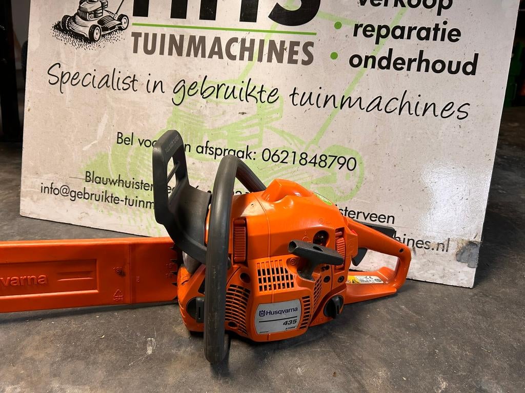 kettingzaag husqvarna 435 sterk en licht gewicht !
