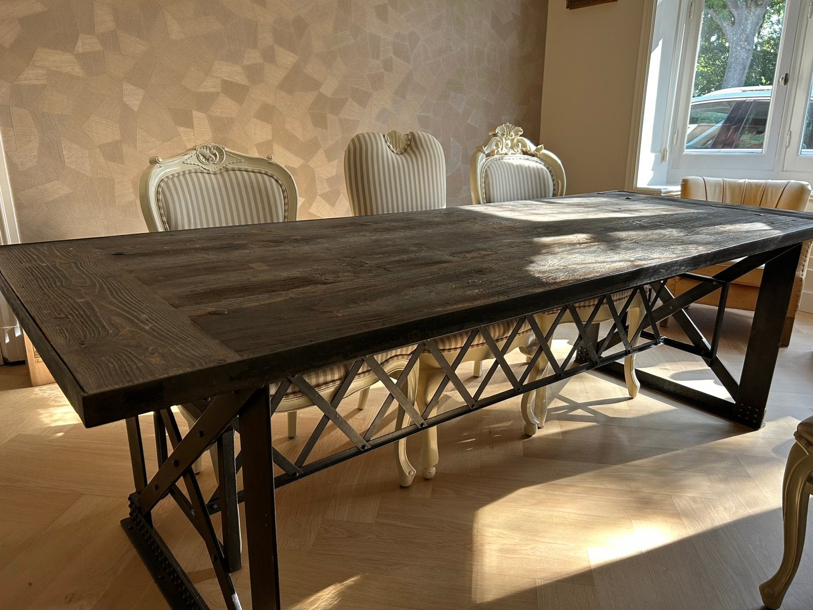 Riviera Maison eettafel, Huis en Inrichting, Tafels | Eettafels, Ophalen, RM, 200 cm of meer, 50 tot 100 cm