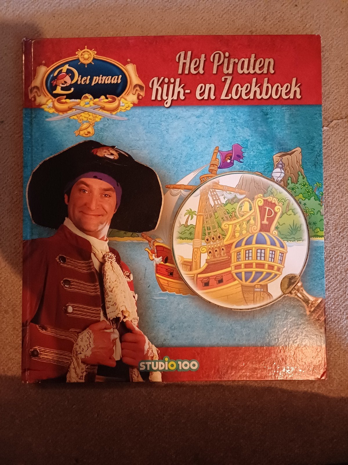 Het Piraten Kijk- en Zoekboek Piet Piraat Studio 100, Ophalen of Verzenden, Gelezen, Studio 100, Fictie algemeen
