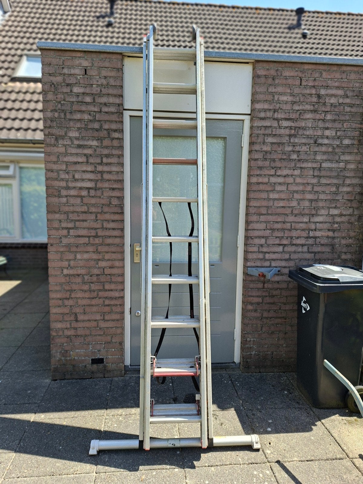 Altrex AR 3072 3x10 reformladder - 7,21m, Ophalen, Gebruikt, Ladder, Opvouwbaar of Inschuifbaar