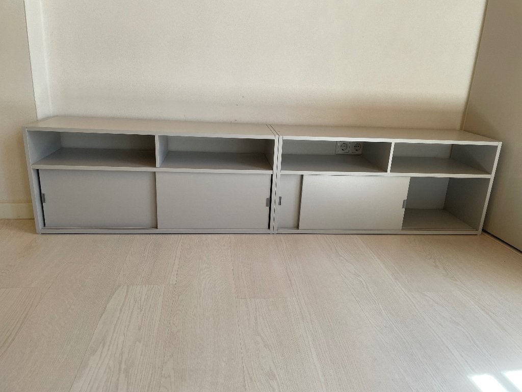 2 lage kastjes, Antiek en Kunst, Ophalen