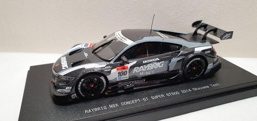 Ebbro Honda NSX Concept GT Super GT500 2014 Okayama test car, Ophalen of Verzenden, Nieuw, Auto, Overige merken