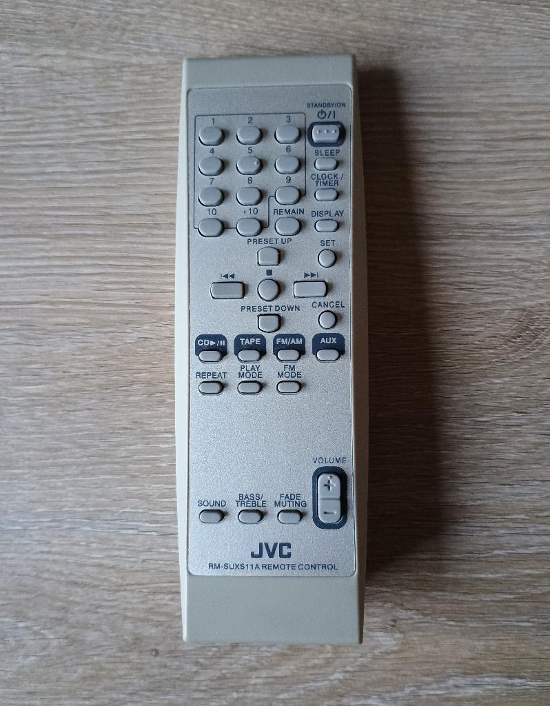 jvc rm-suxs11a afstandsbediening origineel, Ophalen of Verzenden, Gebruikt, Origineel, Receiver of Versterker