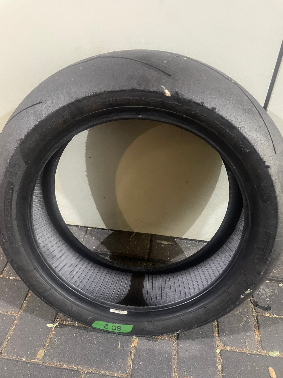 Pirelli Supercorsa achterband, Verzenden