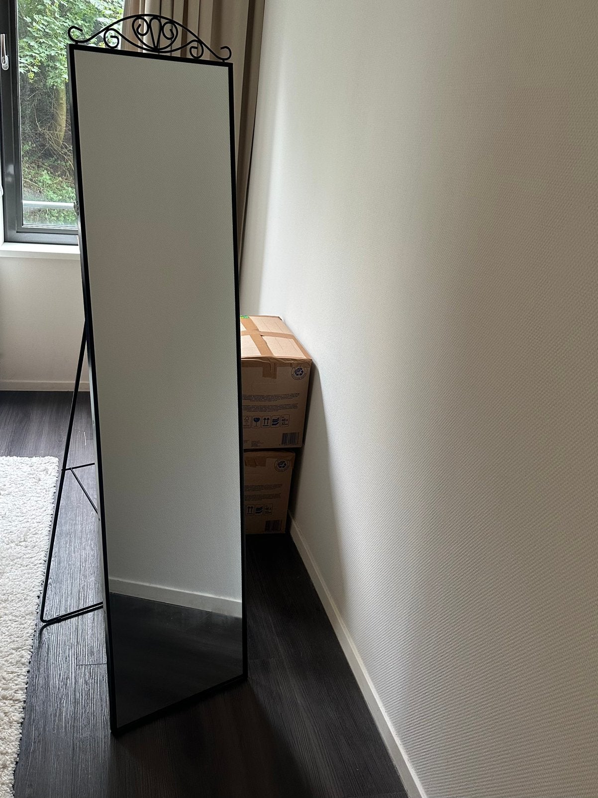 IKEA KARMSUND staande spiegel - Zo goed als nieuw, Ophalen, Minder dan 50 cm, Zo goed als nieuw, 150 tot 200 cm
