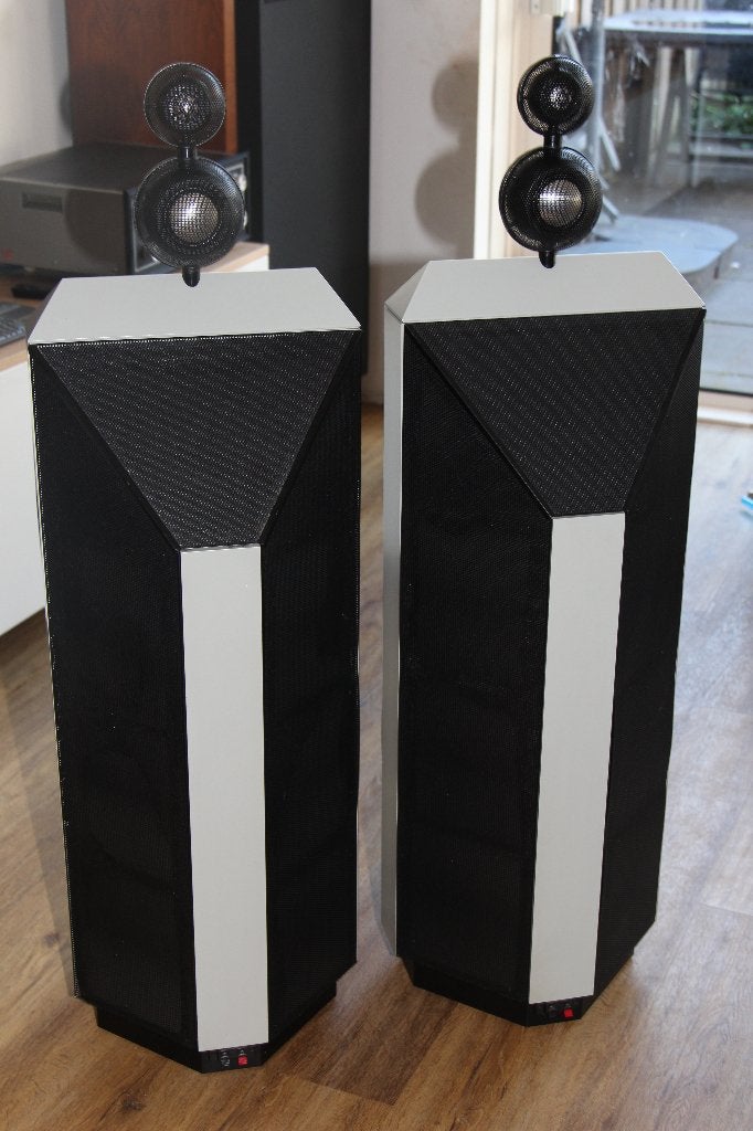 Vintage Magnat Magnasphere Delta stereo luidspreker set, Audio, Tv en Foto, Vloerstaande luidspreker, Gebruikt, Magnat, Ophalen