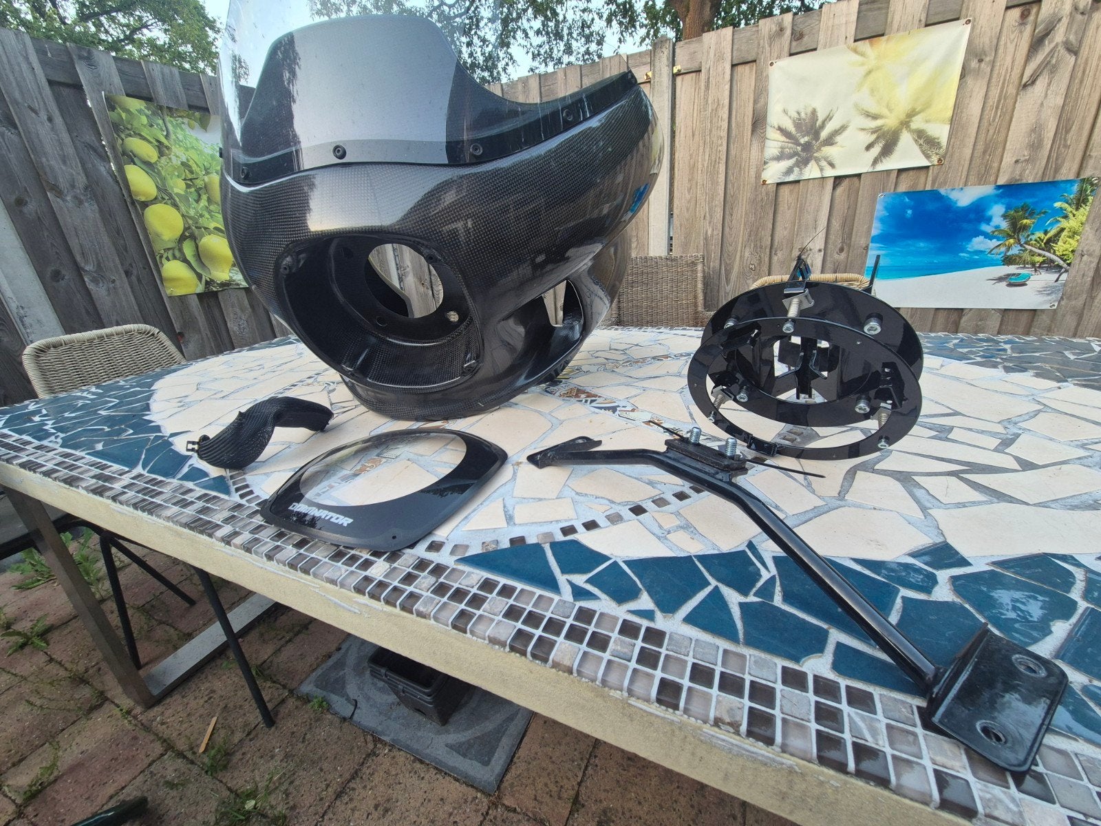 Dominator Carbon Fairing Lowrider S, Motoren, Ophalen, Gebruikt