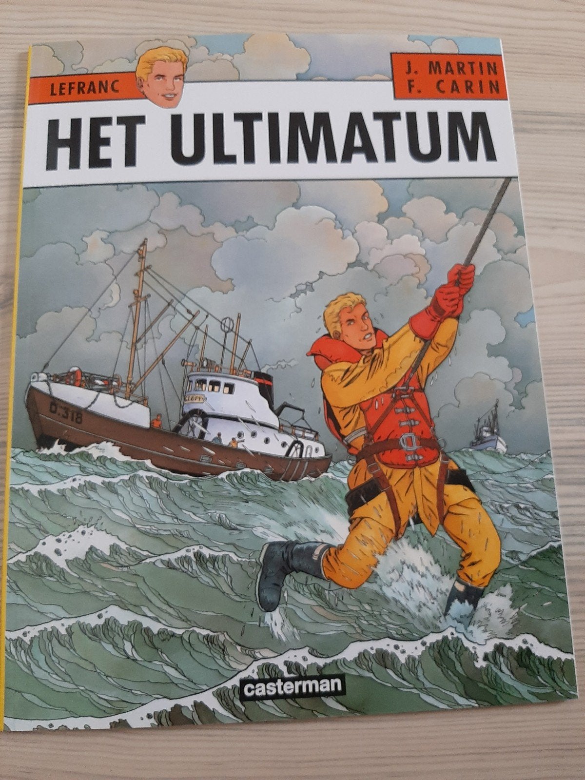 Lefranc - Het Ultimatum - Jacques Martin - Casterman, Boeken, Stripboeken, Ophalen of Verzenden